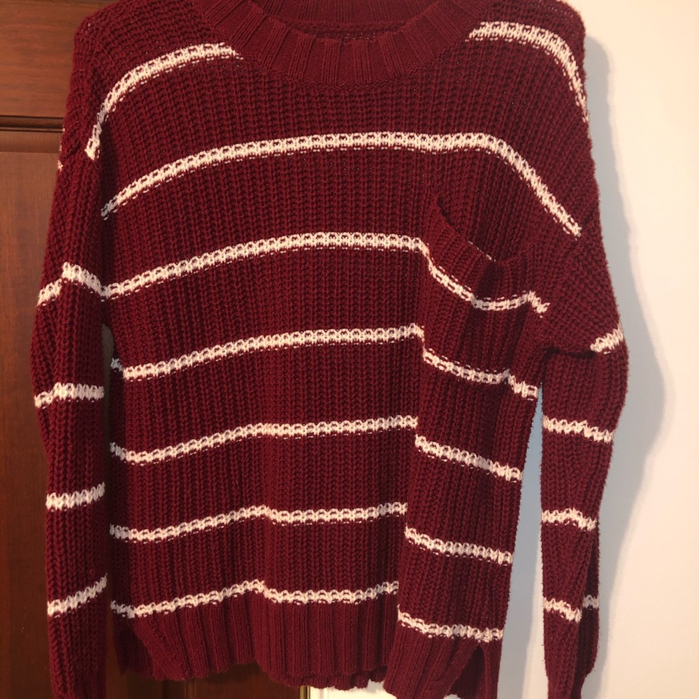 American Eagle striped sweater